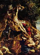 Peter Paul Rubens The Raising of the Cross, Germany oil painting artist